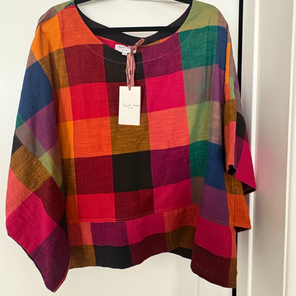 Rujuta Sheth Mira top in multi-chex in 2xl/3xl
